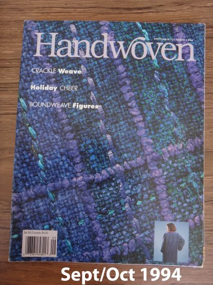 September/October 1994 Handwoven Magazine