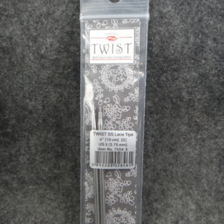 ChiaoGoo TWIST Lace Tips Needles - US 5 (3.75mm) - 4" Needles