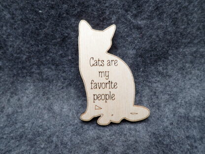 Magnet: Cats are my Favorite People