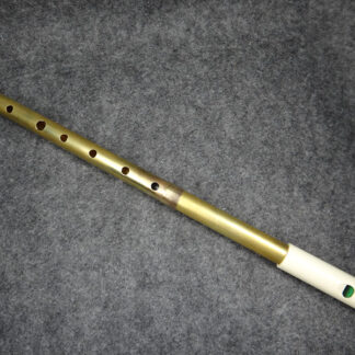 Reserved for Bill: MackBeth Whistle #27, Two-Piece High D in Brass