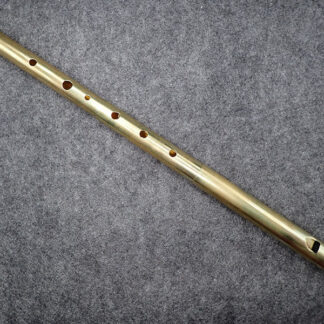 Reserved for Pam: MackBeth Whistle #7, Telescoping High D in Brass, with case